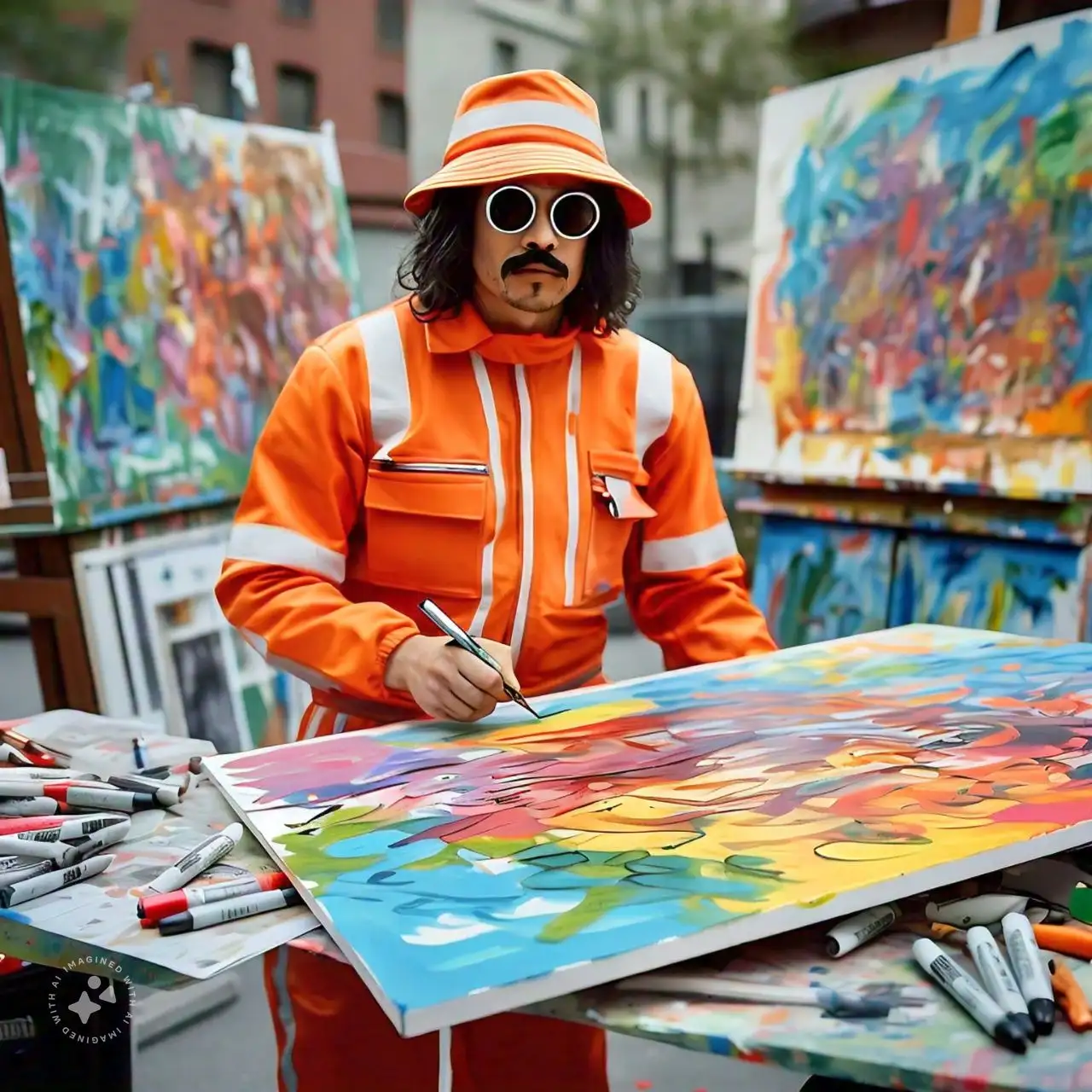 Pantalla digital real mostrando publicidad creativa